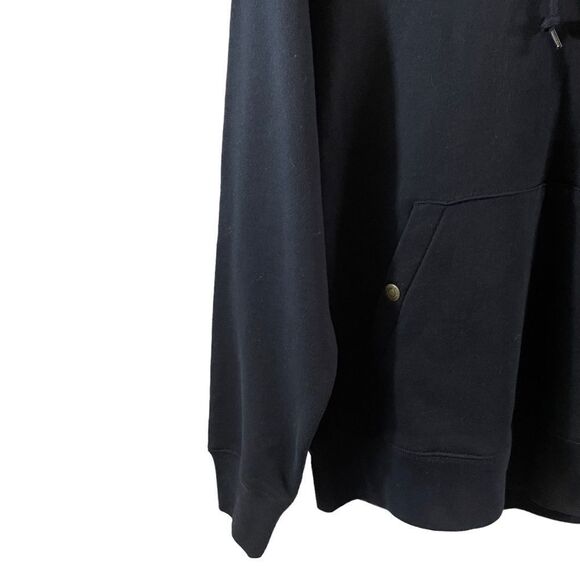 Lauren Ralph Lauren Navy Red Monogram Hooded Sweatshirt Size Small NWT - Picture 8 of 11